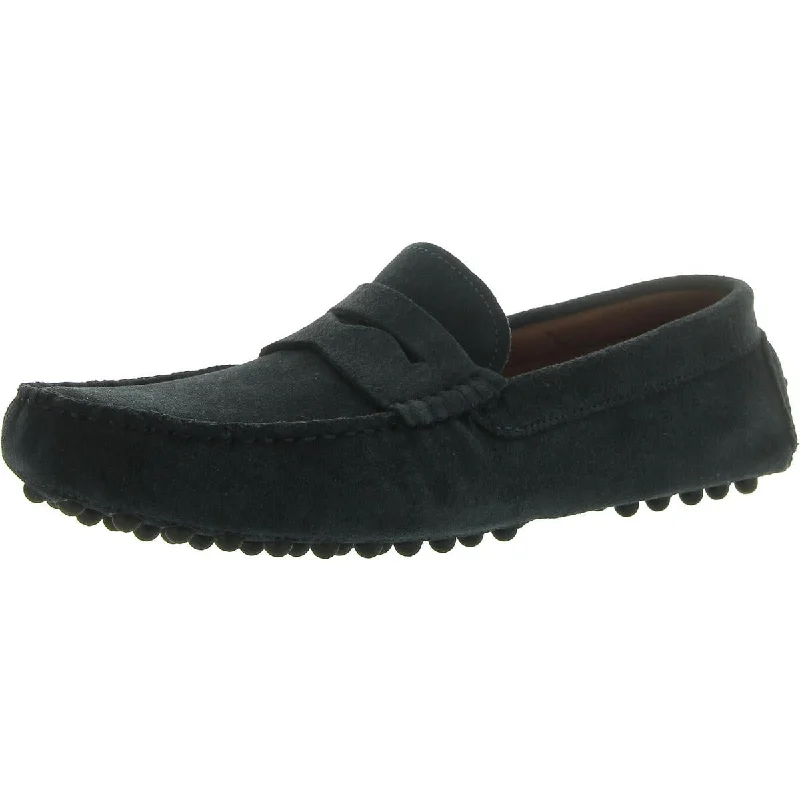 fashionable men’s formal shoes-Mens Slip On Flats Loafers