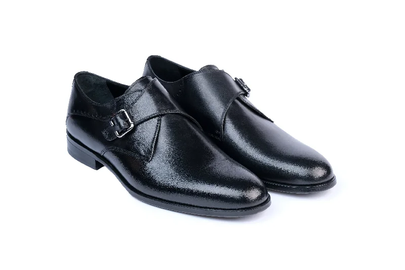 dress shoes for men with rubber heel-Burton Monk Strap