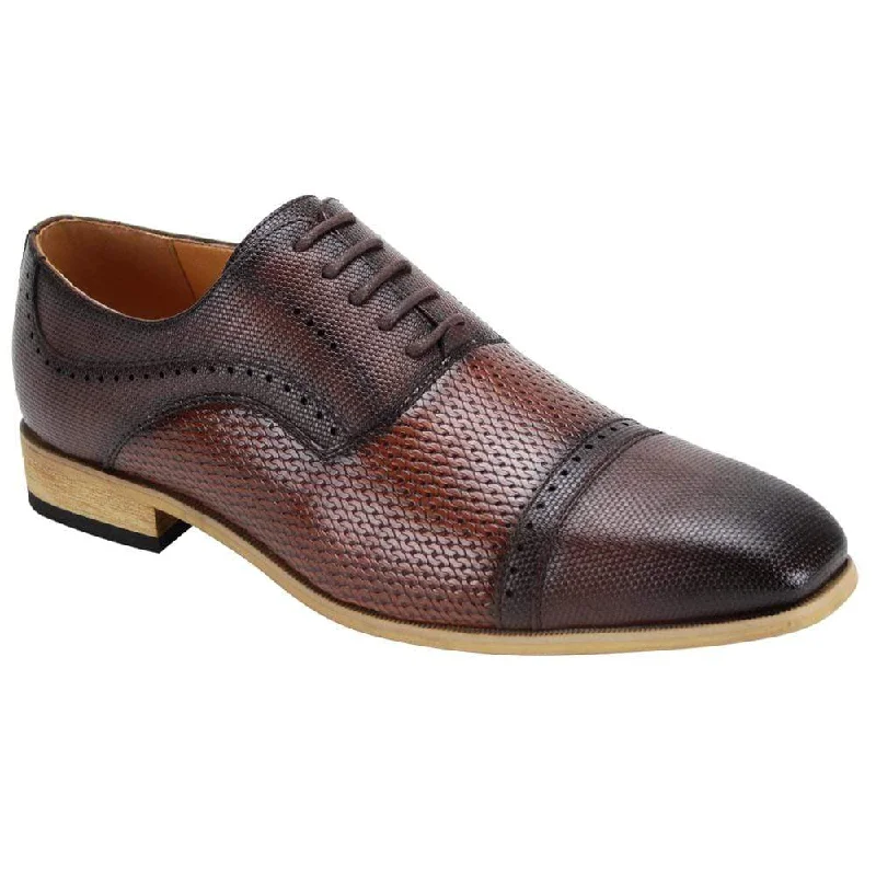 brown leather oxford shoes-Antonio Cerrelli /6875