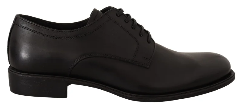 men’s formal shoes for parties-Dolce & Gabbana Elegant  Derby Formal Men's Shoes