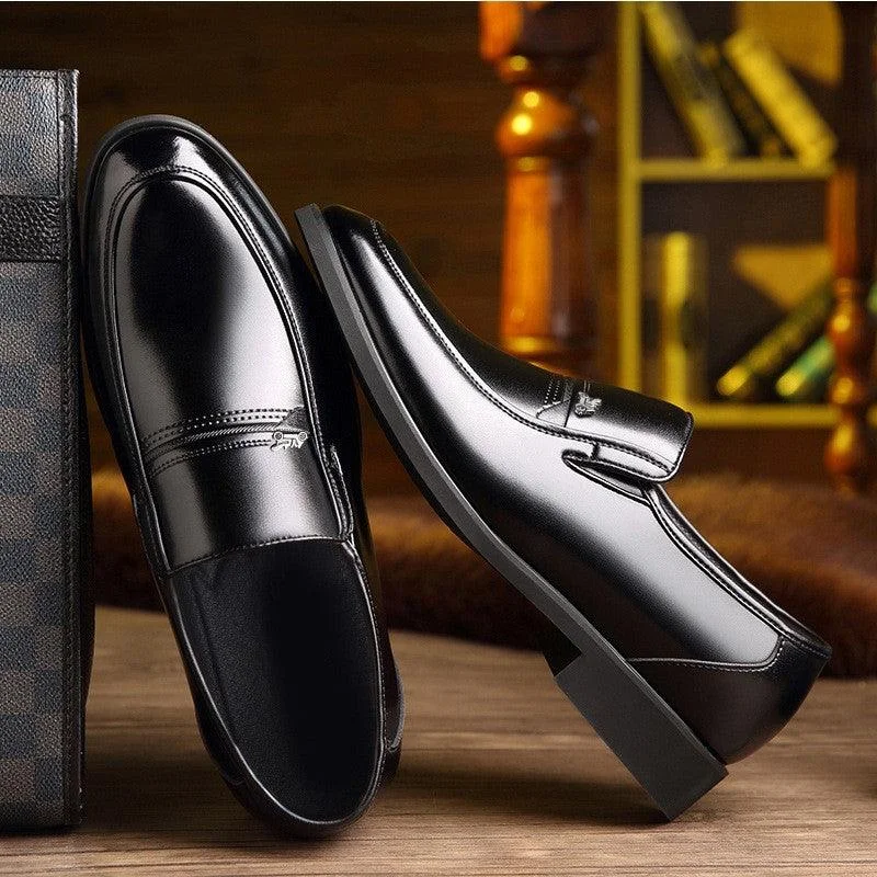 formal shoes with comfortable insole-Breathable dad's shoes