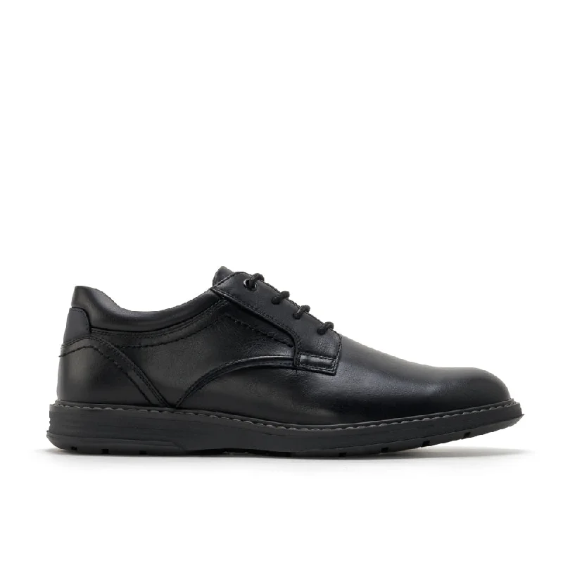 oxford shoes with lace-up design-BYRDE