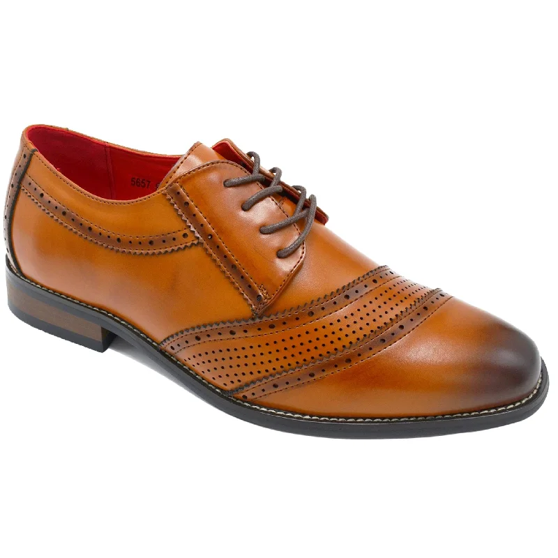 brown oxford shoes for men-5657