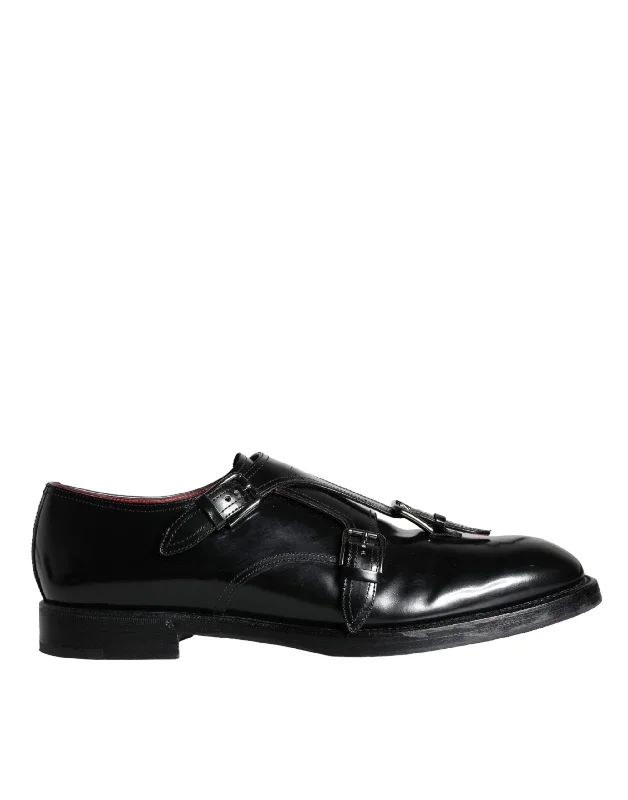 men’s dress shoes for special events-Dolce & Gabbana  Calf Leather Men Formal Dress Men's Shoes (Pre-Owned)