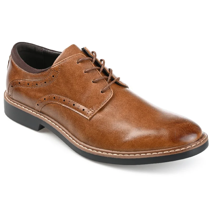 men’s dress shoes-Vance Co. Irwin Brogue Dress Shoe