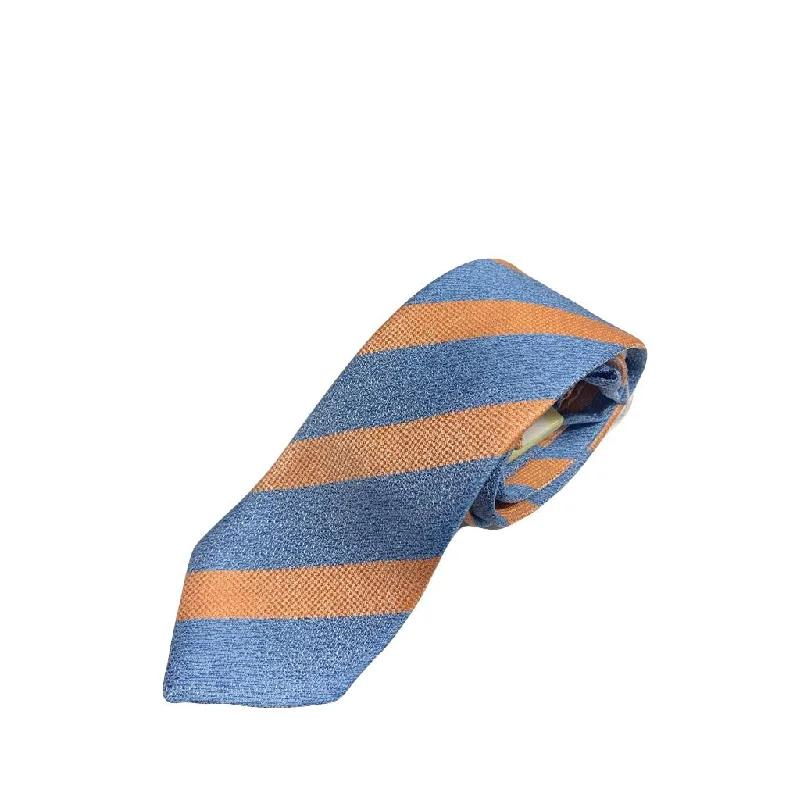 Lt.Blue/Orange Stripes