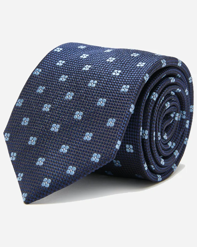 Men's tie for casual gatherings-Barrack Silk Tie