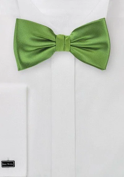 Men's tie for business-Clover Solid Bowtie