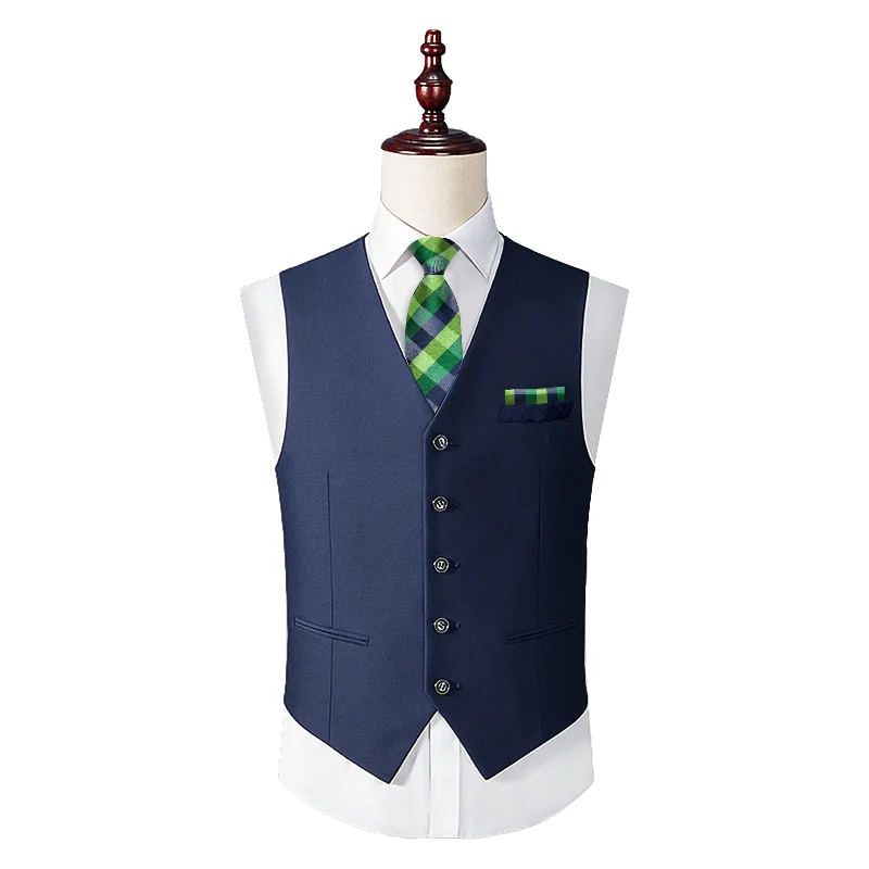 Men's tie with intricate design-Green Blue Plaid Silk Kid's Tie Pocket Square Set