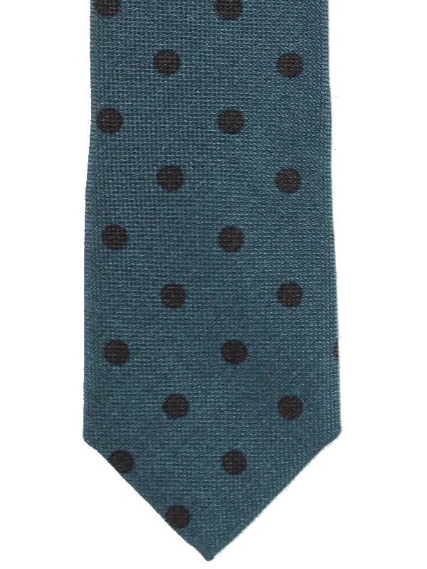 Men's tie for a formal interview-Dolce & Gabbana Skinny Tie Polka Dots