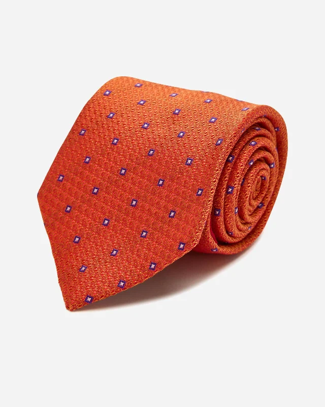 Men's tie with vibrant color-Ernest Silk Tie