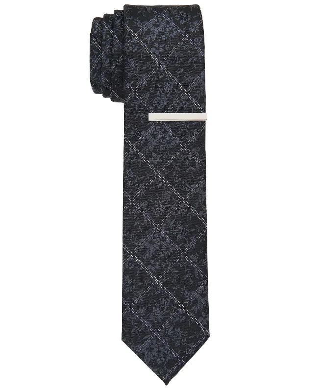 Luxury men's tie-Hutton Floral Slim Tie