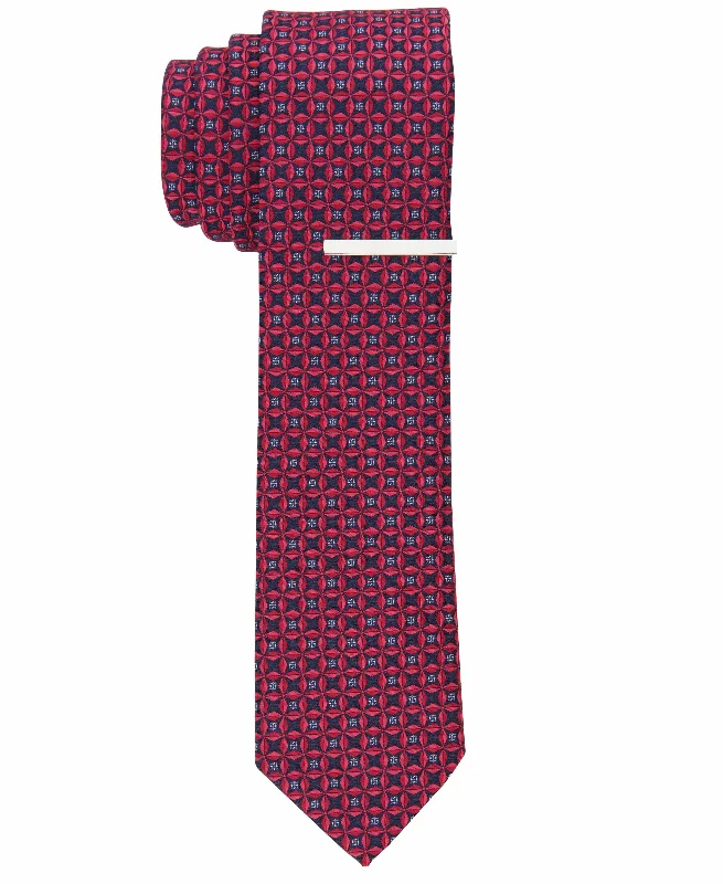 Men's tie for a wedding suit-Kant Geo Tie