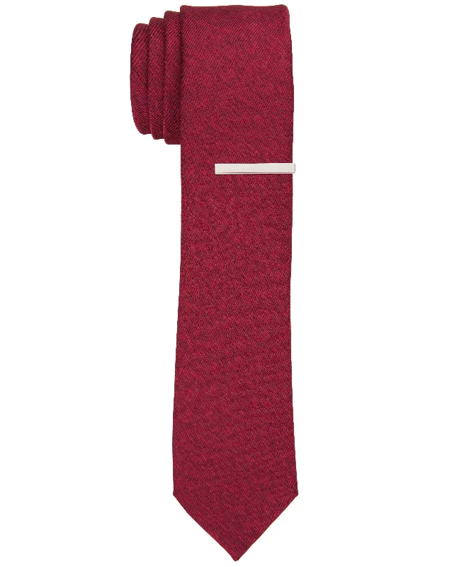 Elegant men's tie-Kemp Solid Slim Tie