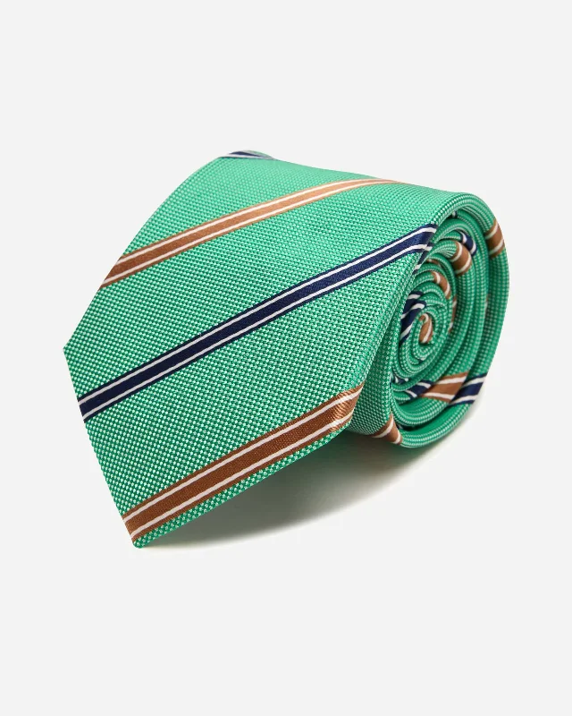 Men's tie for elegant weddings-Mara Silk Tie