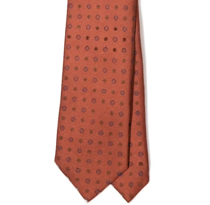 Men's tie with premium fabric-Men’s Slim Tie by Cucito Amano