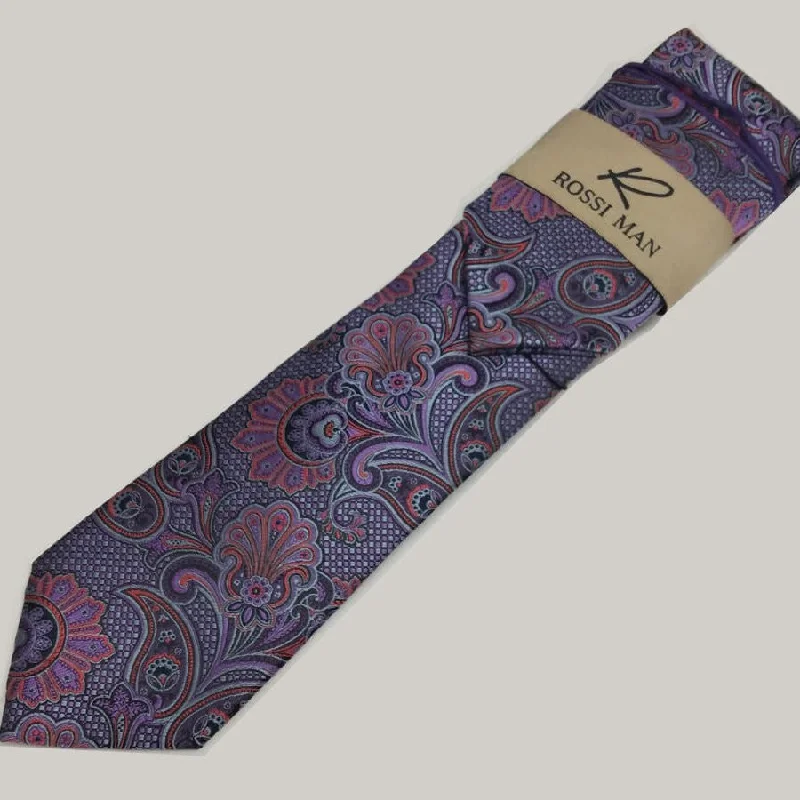 Purp/Red Paisley