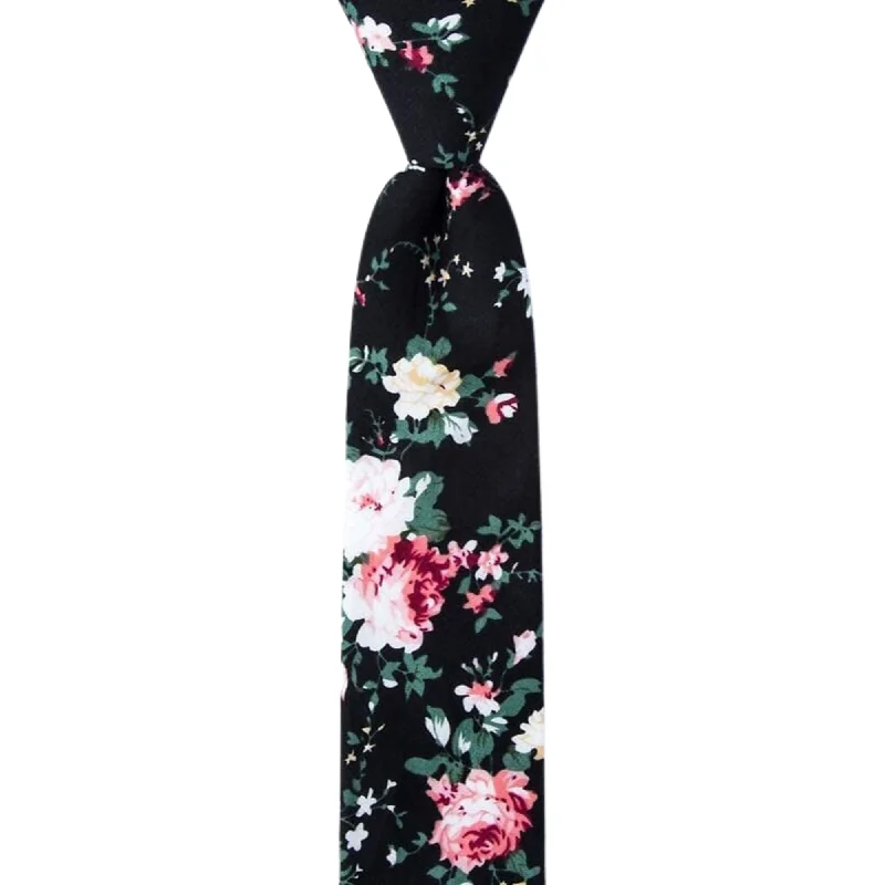 Men's silk tie for wedding season-Nottingham Skinny Tie