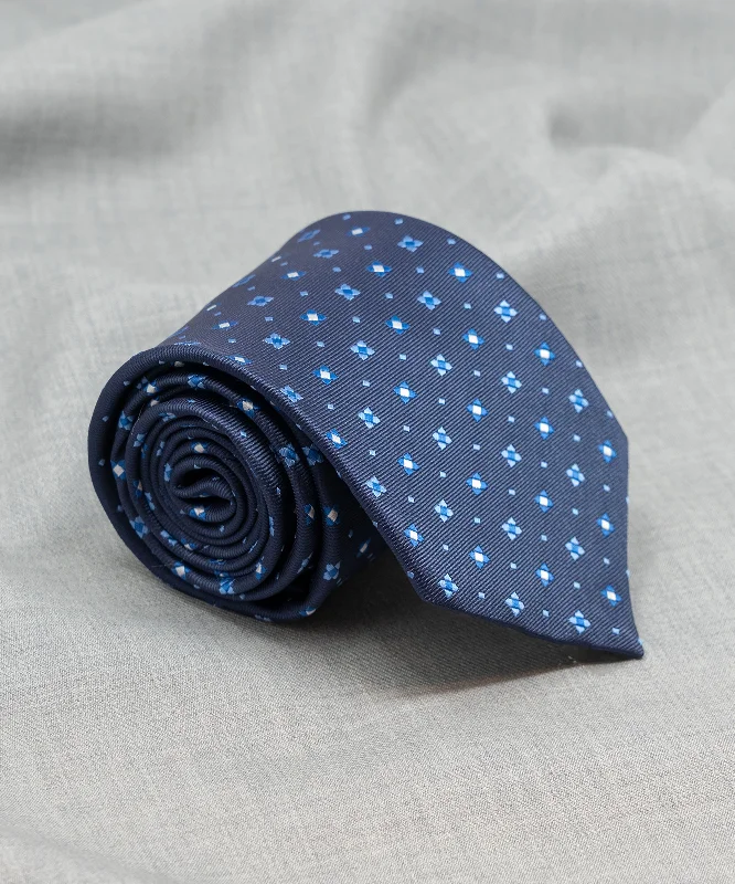 Men's tie with fine lines-Old School Necktie