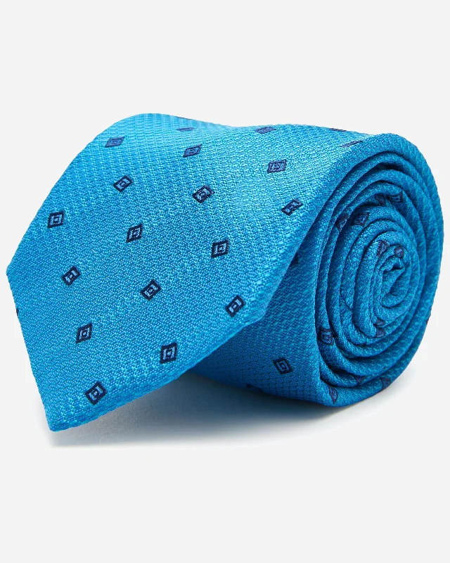 Men's solid color silk tie-Park Tie