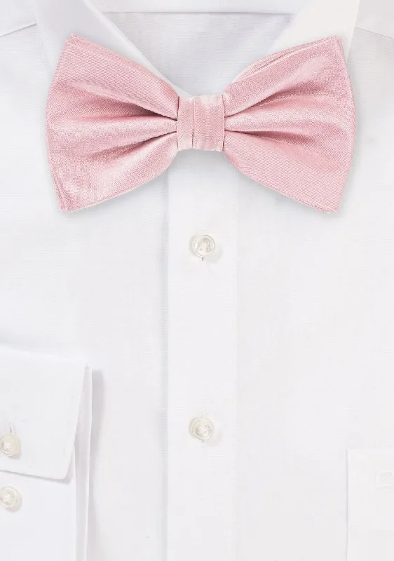 High-quality men's tie-Petal Solid Bowtie