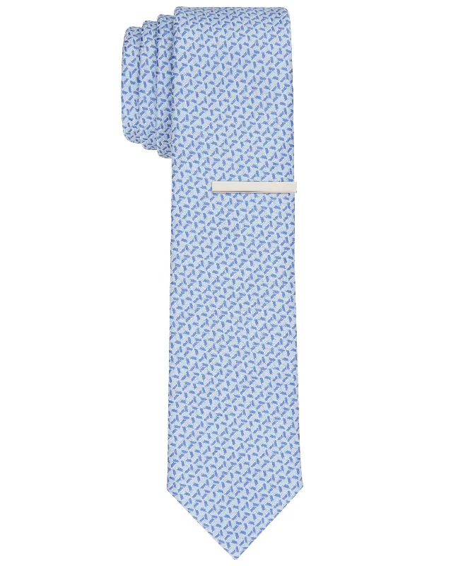 Men's tie for special occasions-Rova Geo Slim Tie