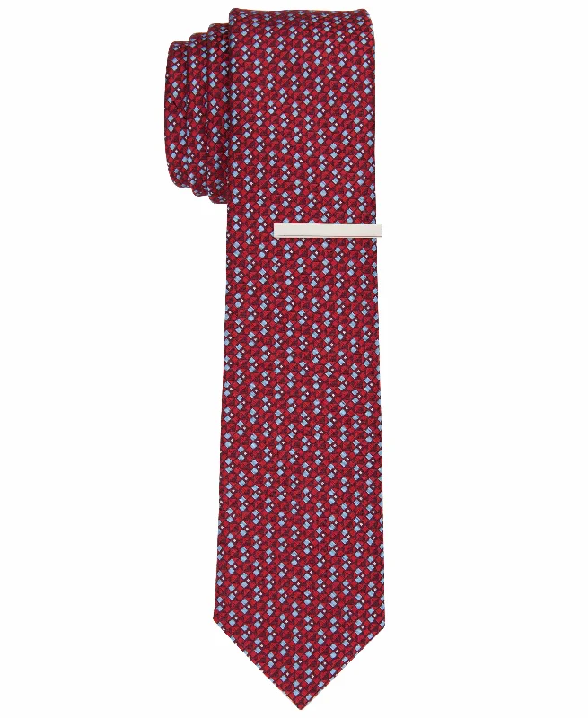 Men's cotton ties-Samsom Mini Slim Tie