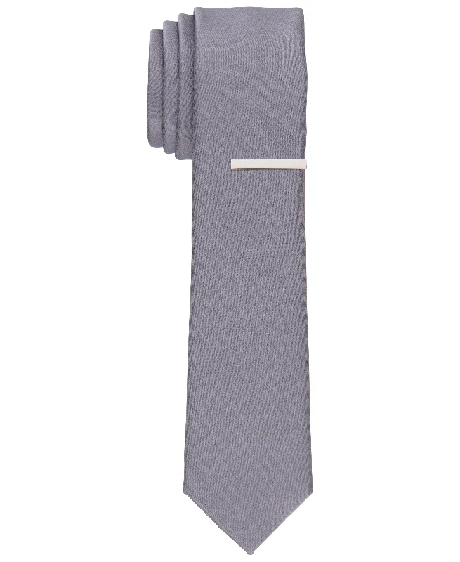 Designer men's ties-Sateen Slim Tie