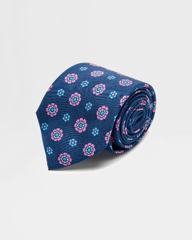 Men's designer silk tie-Scala Silk Tie