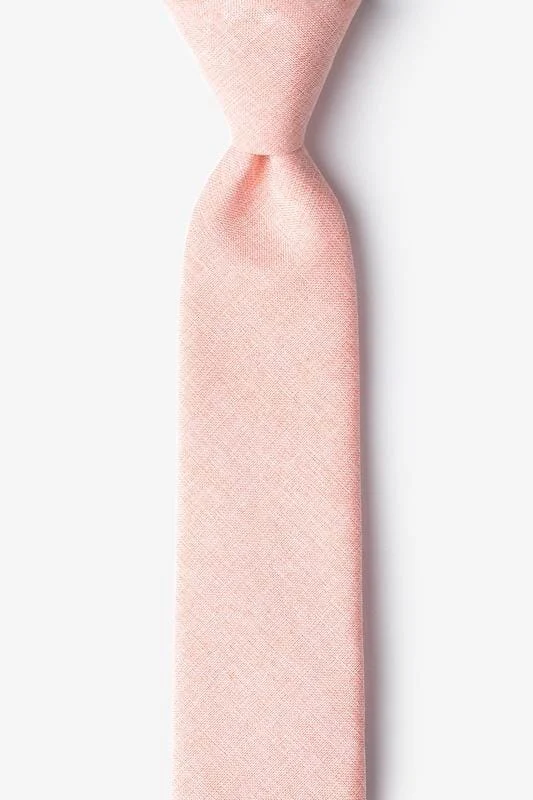 Men's tie with a chic modern pattern-Tioga Skinny Tie