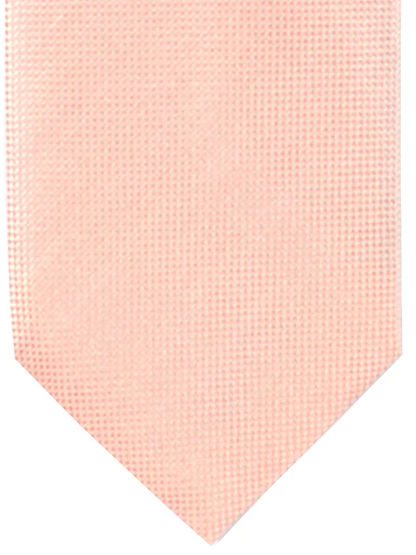 Affordable men's silk necktie-Tom Ford Tie Pink Pattern Hand Made In Italy