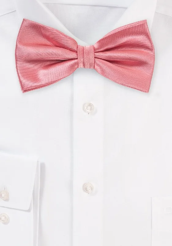 Men's tie for a wedding suit-Tulip Solid Bowtie