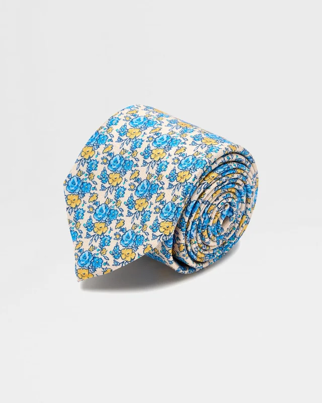 Men's tie with a modern design-Venice Silk Tie