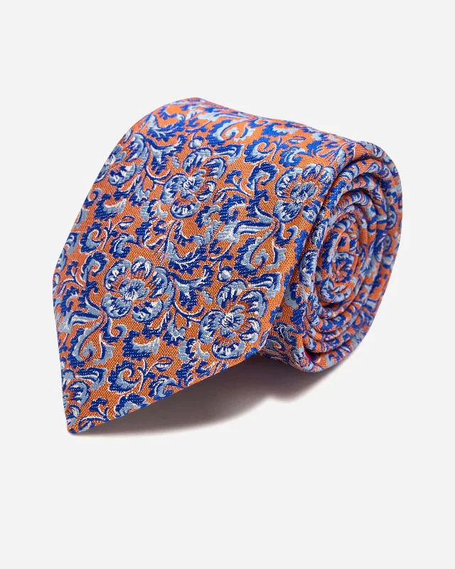 Men's tie with subtle polka dots-Wallarah Silk Tie