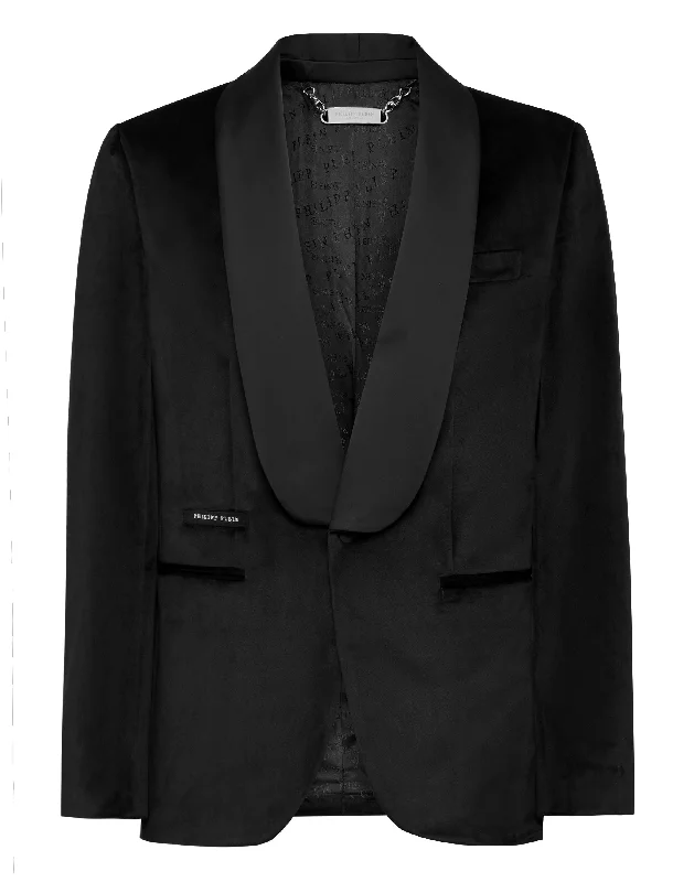 men's charcoal grey suit -Blazer Elegant