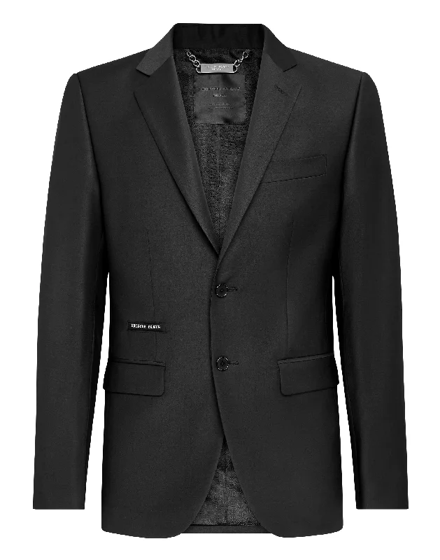 men's fall suits -Blazer Gigolò Fit stones Skull