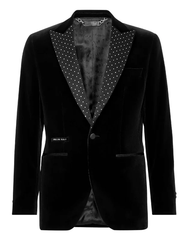 men's luxury business suits -Blazer Lord Fit Crystals