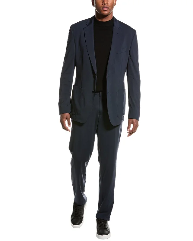 men's fall wool tuxedo suit -BOSS Hugo Boss 2pc Huge Slim Fit Suit