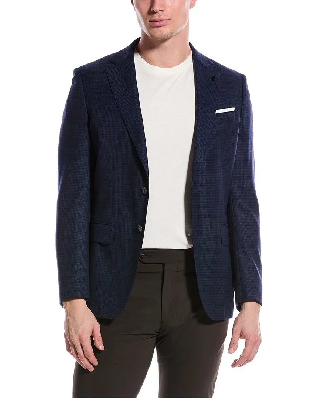 men's classic business suits -BOSS Hugo Boss Slim Fit Wool Sport Jacket