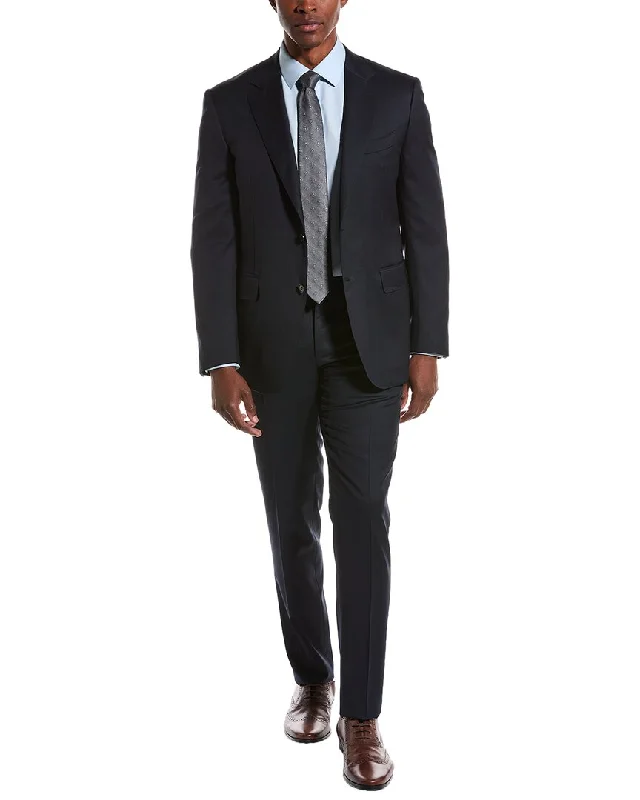 men's suit jacket sale -Canali 2pc Wool Suit