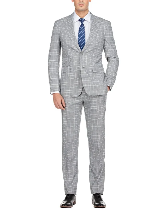 men's double-breasted suits -English Laundry 2pc Suit