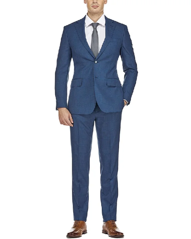 men's Italian suits -English Laundry Wool-Blend Suit