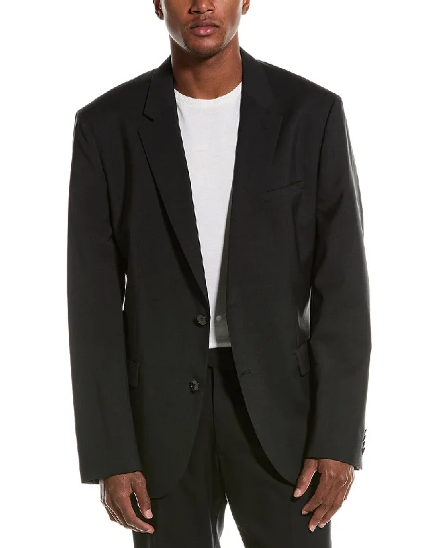 men's designer wedding suits -HUGO Hugo Boss Wool Suit Jacket