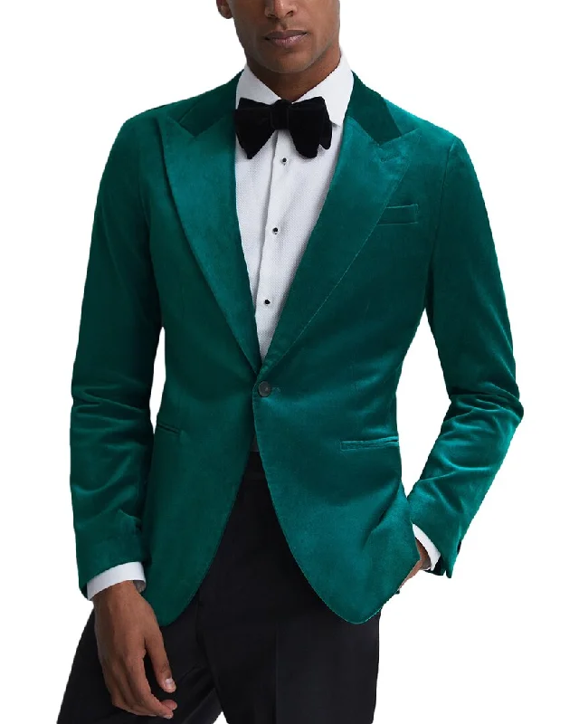 men's winter wool tuxedo suits -Reiss Apsara Blazer