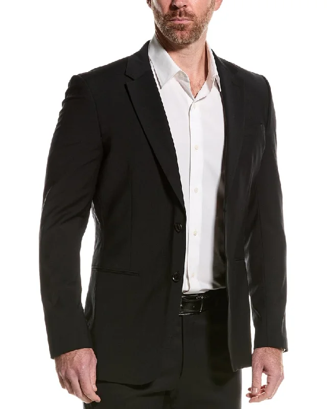 men's linen suits for summer -Reiss Hope Wool-Blend Blazer