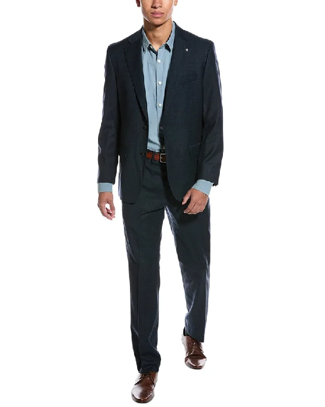 men's classic business suits -Scotch & Soda 2pc Wool-Blend Suit