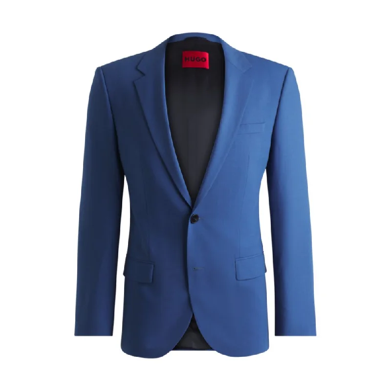 men's stylish tuxedo jacket -Slim-fit jacket in performance-stretch cloth