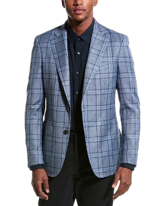 men's wedding suit rental -Zanetti Wool Suit Jacket