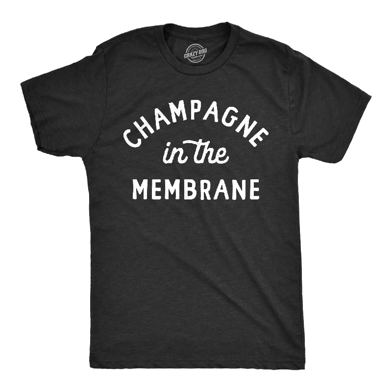 men's shirts for fashionistas-Champagne In The Membrane Men's T Shirt