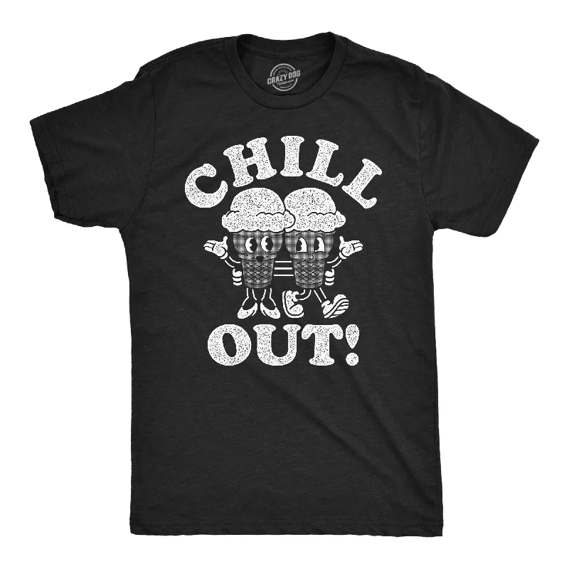 men's shirts for layering in winter-Chill Out Men's T Shirt